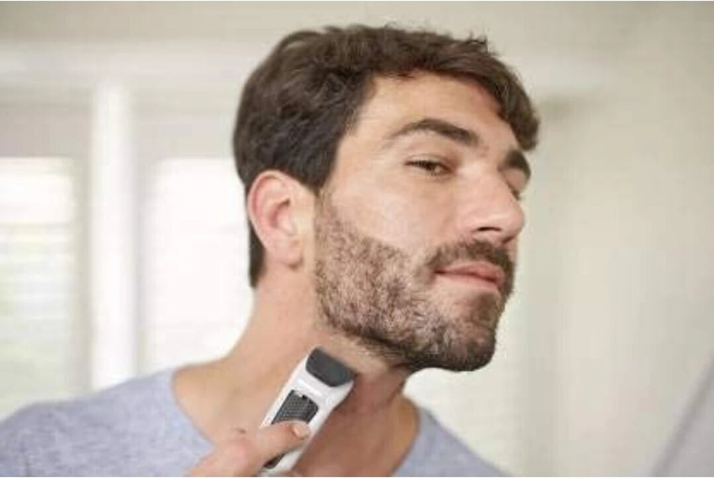 Philips India's No.1 Men's Trimmer 7-in-1 Face and Body 60 min Runtime Self Sharpening Blades MG3721/65 1.0 unit