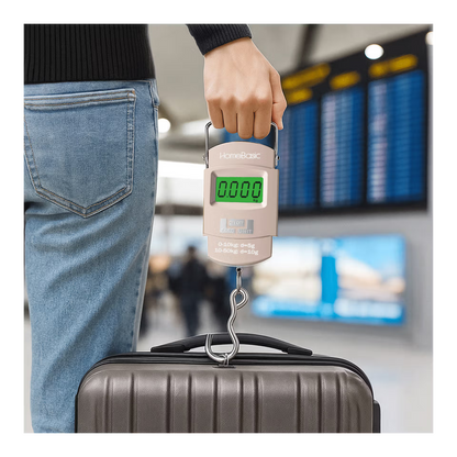HomeBasic Digital Luggage Weighing Scale 50kg