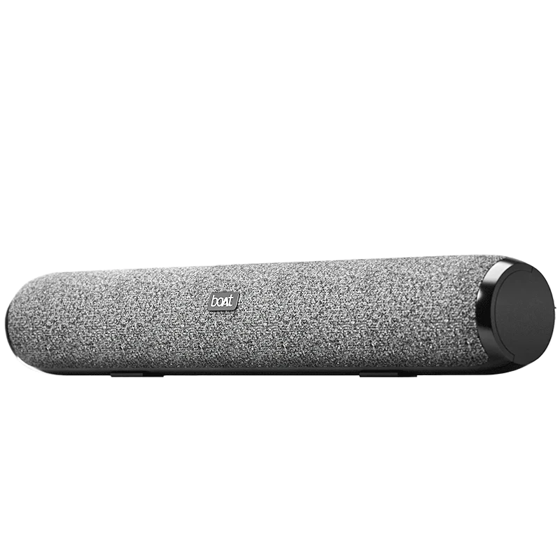 boAt Aavante Bar 590 with 25W RMS Stereo Sound,Up to 6 HRS Playback, Wireless Soundbar (Pebble Black) 1.0 pack