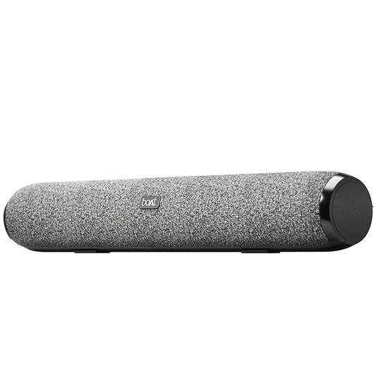 boAt Aavante Bar 590 with 25W RMS Stereo Sound,Up to 6 HRS Playback, Wireless Soundbar (Pebble Black) 1.0 pack