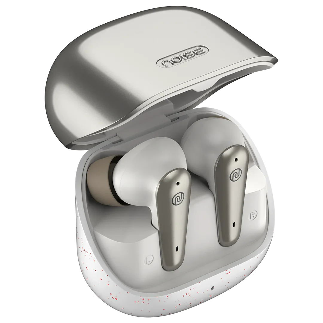 Noise X Prime In-Ear Truly Wireless Earbuds With Mic, 120 Hours Playtime, ENC, IPX5, Bluetooth v5.3 (Sliver Grey) 1.0 unit