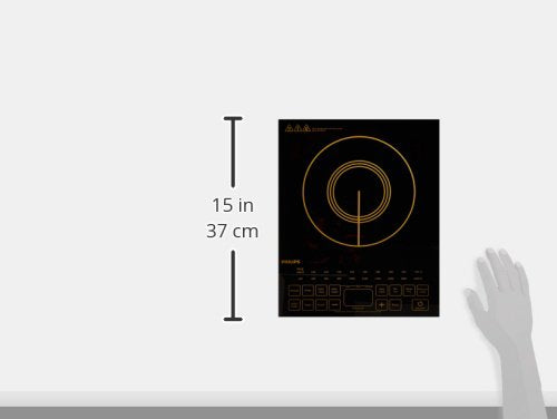 Philips HD4928/01 2100W Viva Collection Induction Cooktop (Black)