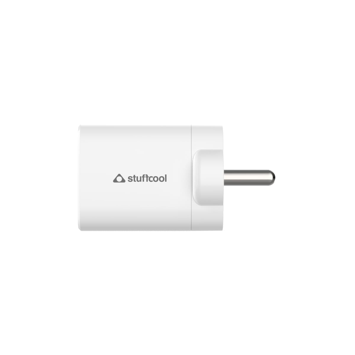 Stuffcool Nuevo 20W Single Port Adapter, Male Connector (Blue) 1.0 unit