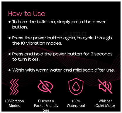 Secret Vibes Bullet Massager