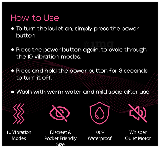 Secret Vibes Bullet Massager