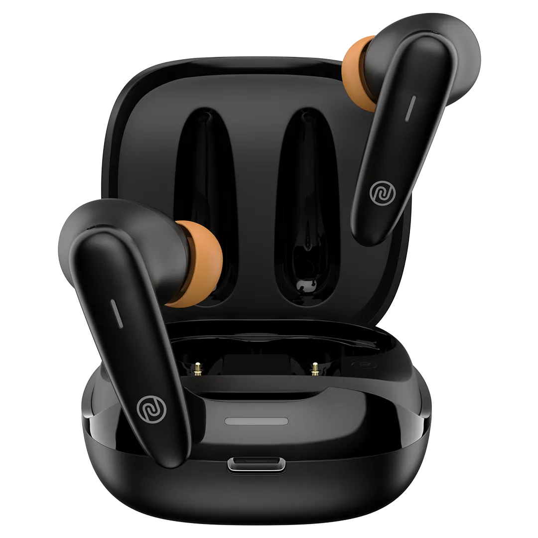 Noise Buds VS401 In-Ear Truly Wireless Earbuds With Mic, 50 Hrs Playtime, ENC, IPX5, Bluetooth v5.3 (Jet Black) 1.0 Piece