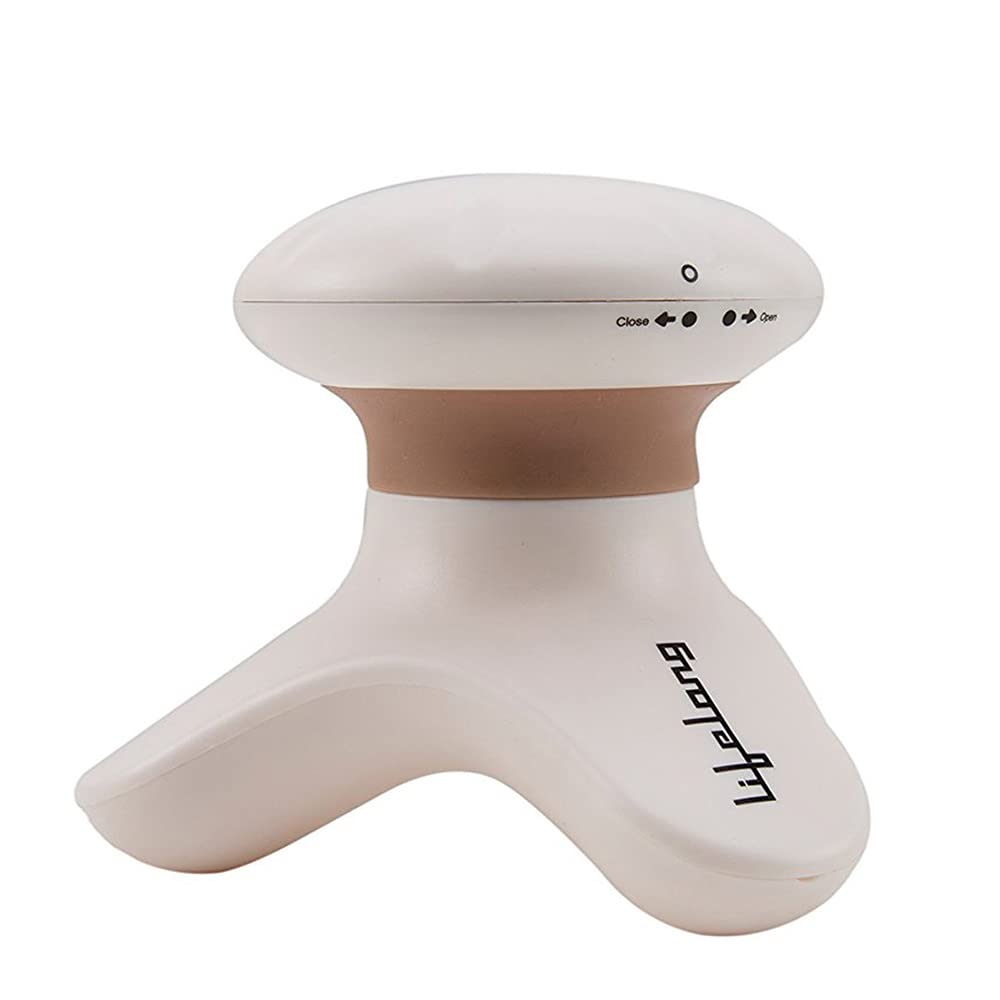Lifelong Mini Head and Body Massager (Beige and Brown) 1.0 unit