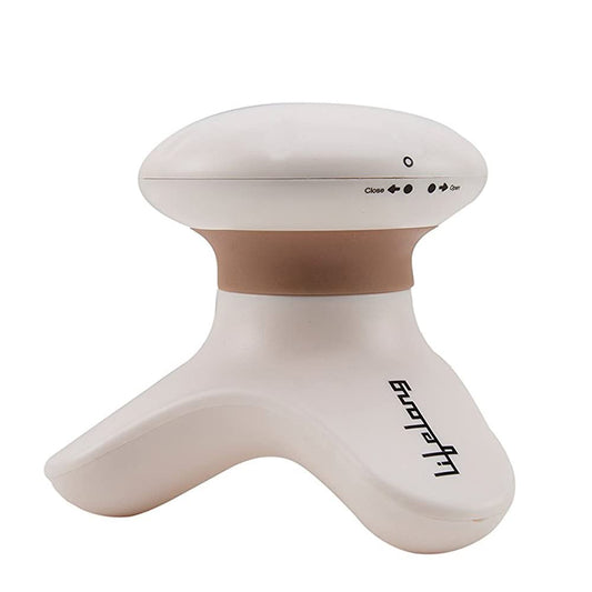 Lifelong Mini Head and Body Massager (Beige and Brown) 1.0 unit