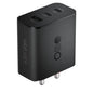 CMF BY NOTHING 65 W GaN 3 A 3 Port Mobile Charger  (Dark Grey) 1.0 Piece