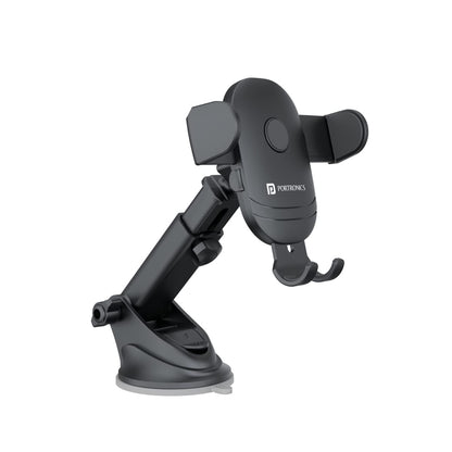 Portronics Clamp M2 Mobile Phone Holder - Black 1.0 unit