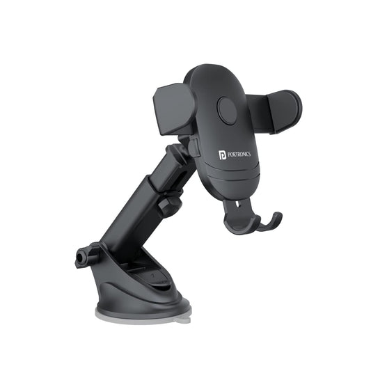 Portronics Clamp M2 Mobile Phone Holder - Black 1.0 unit