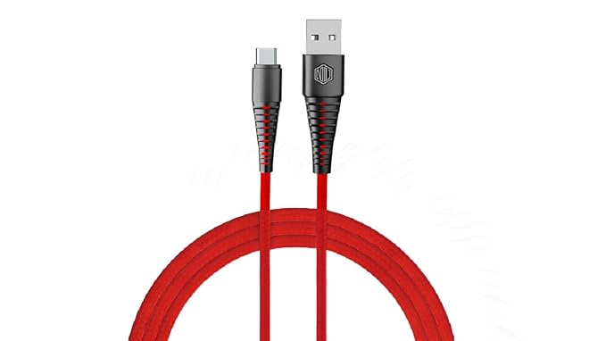 Nu Republic Blaze Ultra 3.5A Fast Charging 1 m USB To Type C Charging Cable, 30 Watts 480 Mbps (Black) 1.0 unit