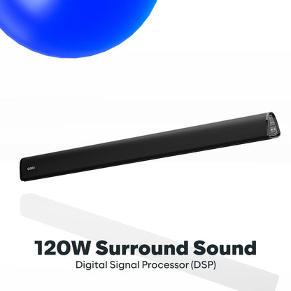 GOVO GoSurround 945 Soundbar, 120W, Bluetooth v5.1 (Black) 1.0 unit