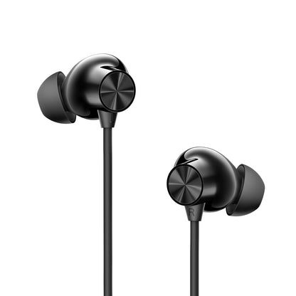 OnePlus Bullets Wireless Z3 in-Ear Neckband with 12.4mm Drivers, 3D Spatial Audio,10 mins Charge for 27 hrs Playback, AI Call Noise Cancellation,-Mambo Midnight 1.0 Piece