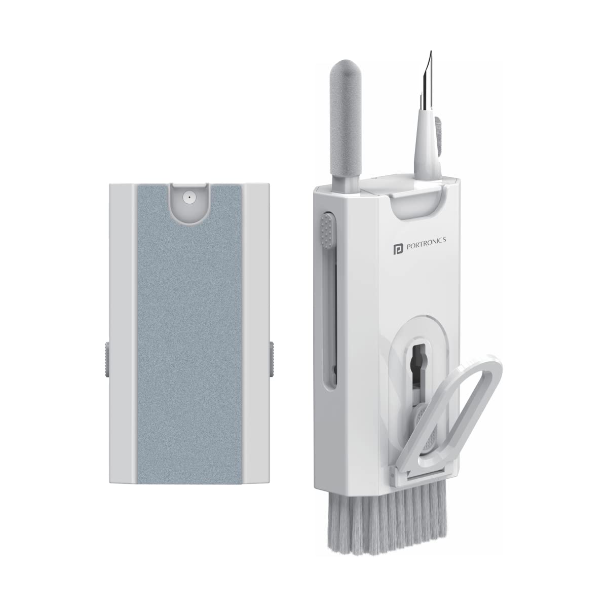 Portronics Clean M Multifunctional Cleaning Kit - White 1.0 pack