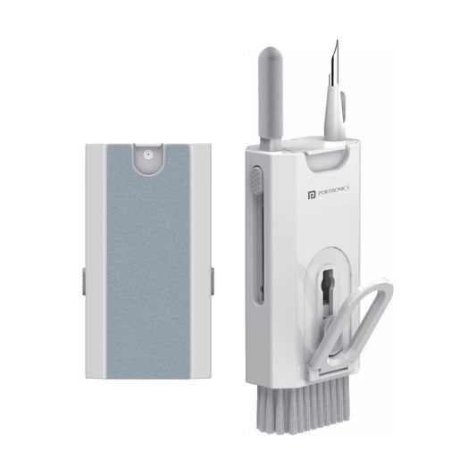 Portronics Clean M Multifunctional Cleaning Kit - White 1.0 pack
