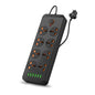 Portronics Power Plate 7 With 6 USB Port + 8 Power Sockets Power Converter - Black 1.0 Piece
