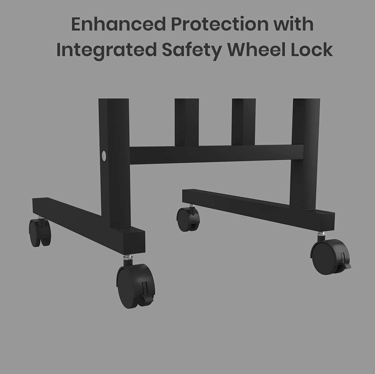 Portronics My Buddy D Wood Multipurpose Movable & Adjustable Table for Computer & Laptop