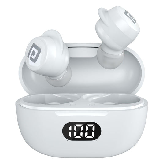 Portronics Harmonics Twins S5 Smart TWS BT Earbuds - White 1.0 unit