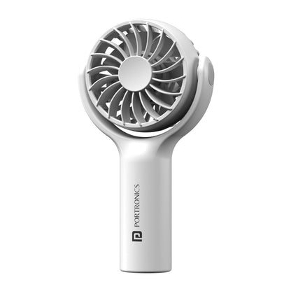 Portronics Toofan Mini Tiny Size Portable Pocket Fan - White 1.0 unit