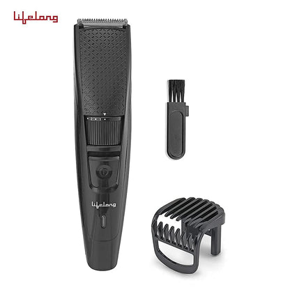 Lifelong LLPCM13 Cordless Rechargeable Trimmer with 20 Length Settings and 45 Minutes Runtime (Black) 1.0 unit