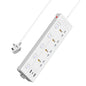 Portronics Power Plate 19 2000W Power Extender - White 1.0 Piece