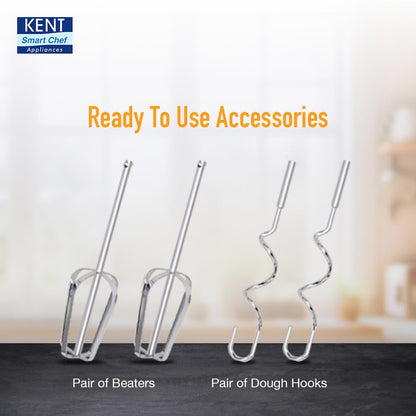 Kent Hand Blender, Stainless Steel Blade, 200W (White) 1.0 unit