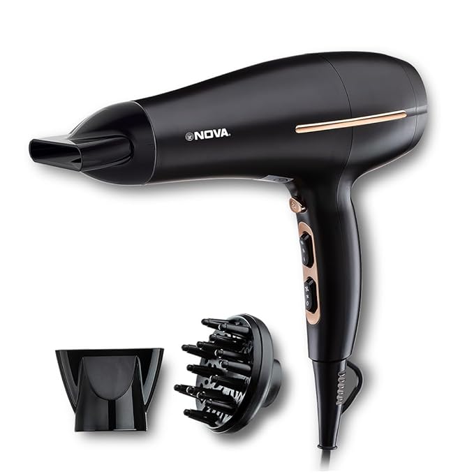 Nova NHP 8213 Hair Dryer (1800 W, Black) 1.0 Piece