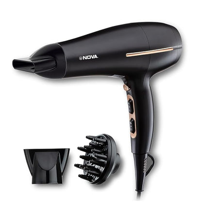 Nova NHP 8213 Hair Dryer (1800 W, Black) 1.0 Piece