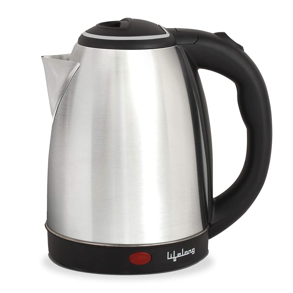 Lifelong LLEK15 Electric Kettle, 1.5L, Stainless Steel, 1500 W (Silver) 1.0 unit