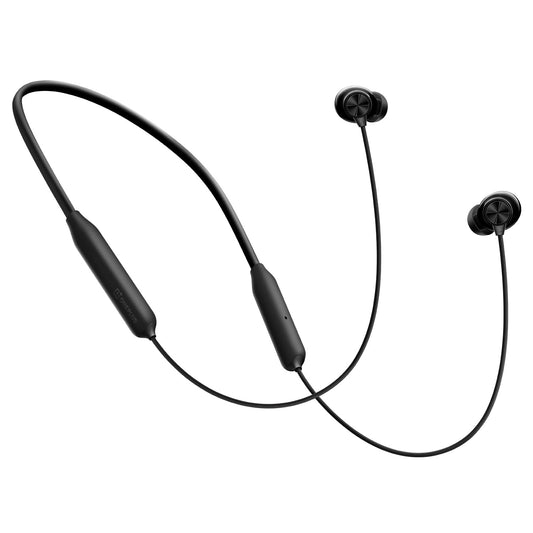 OnePlus Bullets Wireless Z3 in-Ear Neckband with 12.4mm Drivers, 3D Spatial Audio,10 mins Charge for 27 hrs Playback, AI Call Noise Cancellation,-Mambo Midnight 1.0 Piece