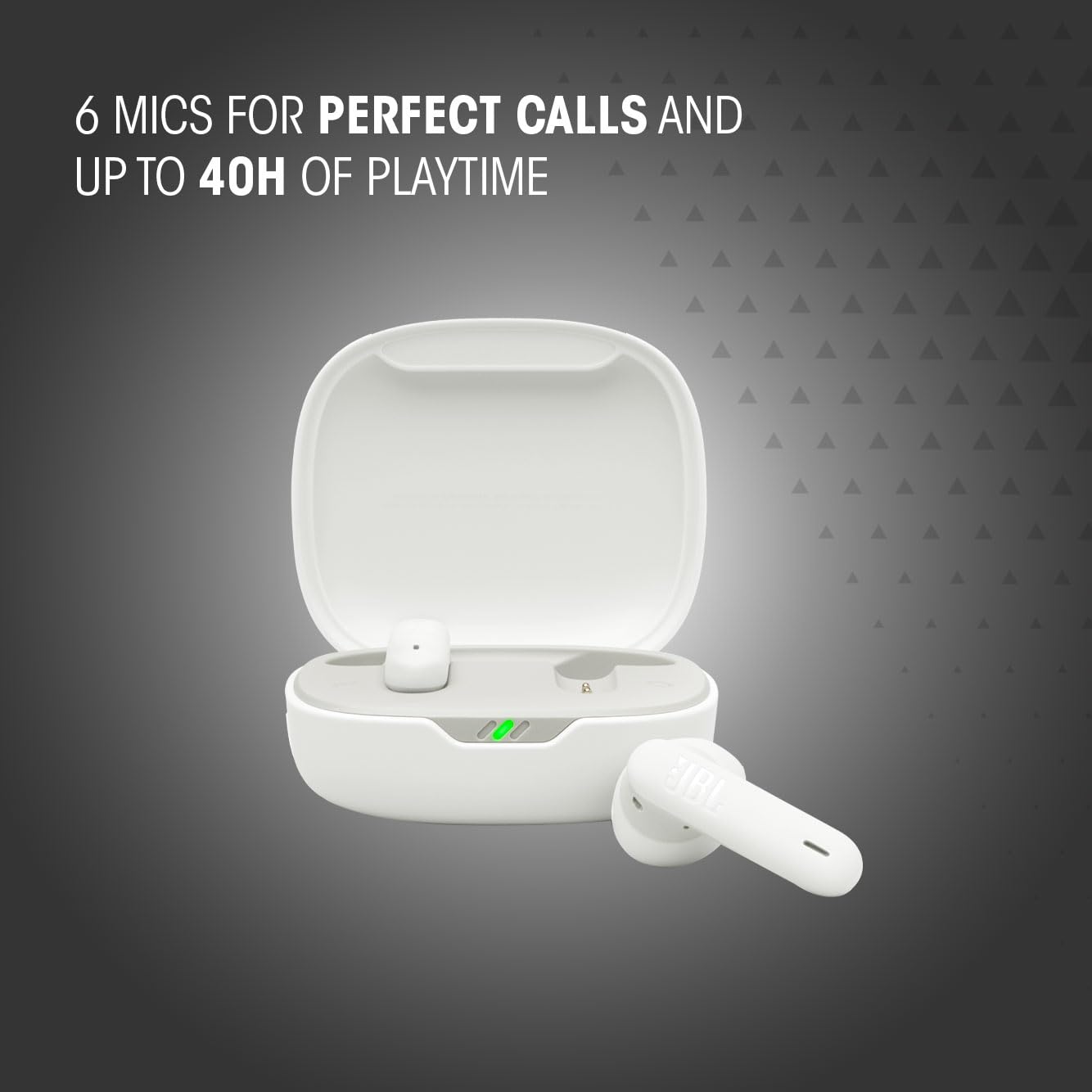 JBL Wave Flex  2 In-Ear Wireless Earbuds (Tws) With Mic,4 Mics For Crisp & Clear Calls,40 Hours Battery ,Ip54 Water Multi-Point Connection
