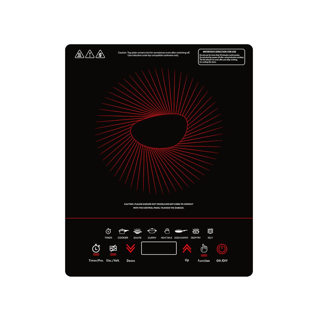 Pigeon Acer Plus(14429) 1800W Induction Cooktop (Black) 1.0 unit