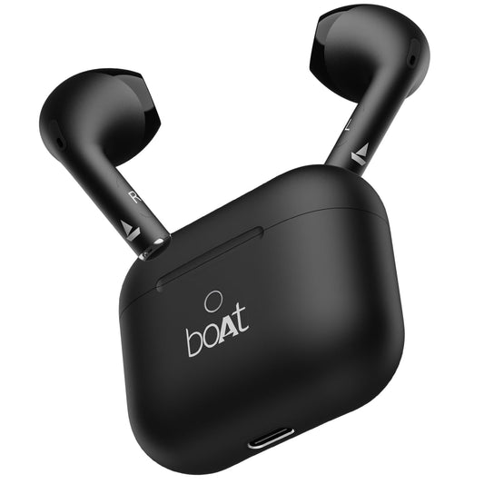boAt Airdopes Ace TWS in Ear Earbuds w/ 35H Playback, 13mm Drivers, Dual Mics ENx & Beast Mode