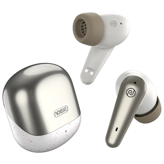Noise X Prime In-Ear Truly Wireless Earbuds With Mic, 120 Hours Playtime, ENC, IPX5, Bluetooth v5.3 (Sliver Grey) 1.0 unit
