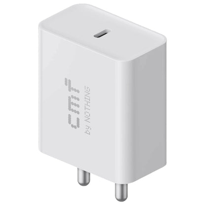 CMF BY NOTHING 33 W QUICK CHARGE 3 A WALL CHARGER FOR MOBILE (WHITE) 1.00 UNIT