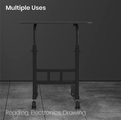 Portronics My Buddy D Wood Multipurpose Movable & Adjustable Table for Computer & Laptop