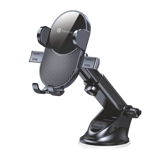 Portronics Clamp M3 Mobile Phone Holder - Black 1.0 Piece