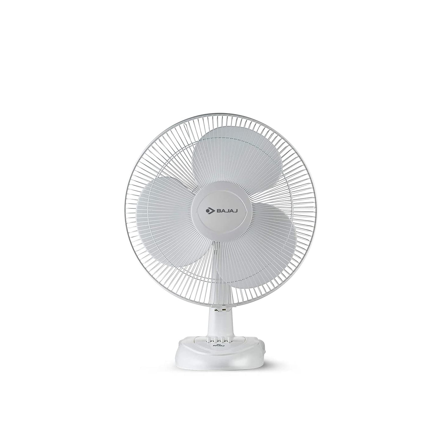 Bajaj Esteem Table Fan 400 mm with 3 Speed Control (White) 1.0 unit
