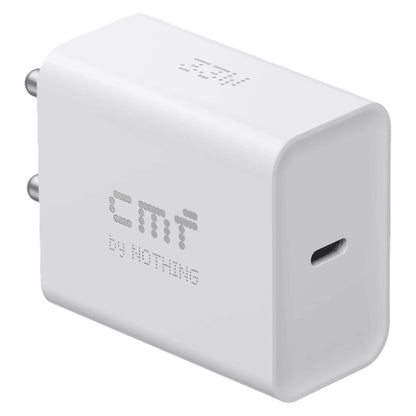 CMF BY NOTHING 33 W QUICK CHARGE 3 A WALL CHARGER FOR MOBILE (WHITE) 1.00 UNIT