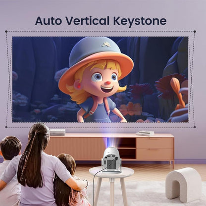 Portronics Beem 440 Smart Android Projector - White 1.0 Piece