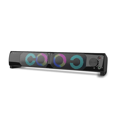 Zebronics Wonderbar 10 2.0 Speaker, RGB Lights, 10W, 2-Way design 2.0 pieces