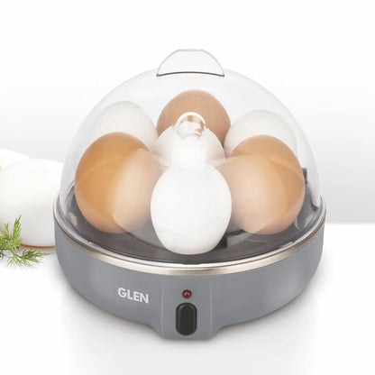 Glen SA 3040 Egg Boiler, Boil upto 7 eggs, 350W (Grey) 1.0 unit
