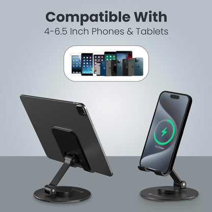 Portronics Mobot 4 360*Degree Universal Mobile Holder - Black 1.0 unit