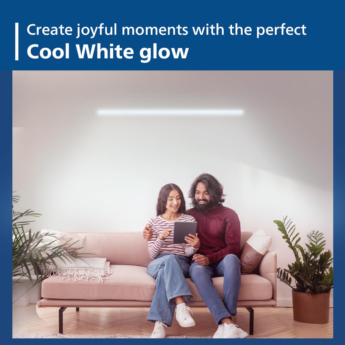 Philips 4ft 25W Ujjawal NEO LED Tube light, Cool Day Light (White) 1.0 unit
