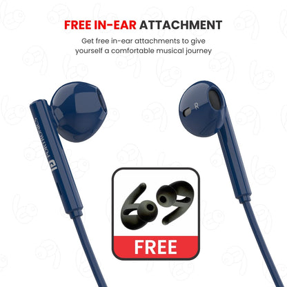Portronics Harmonics Z5 Wireless Stereo Headset - Blue 1.0 Piece