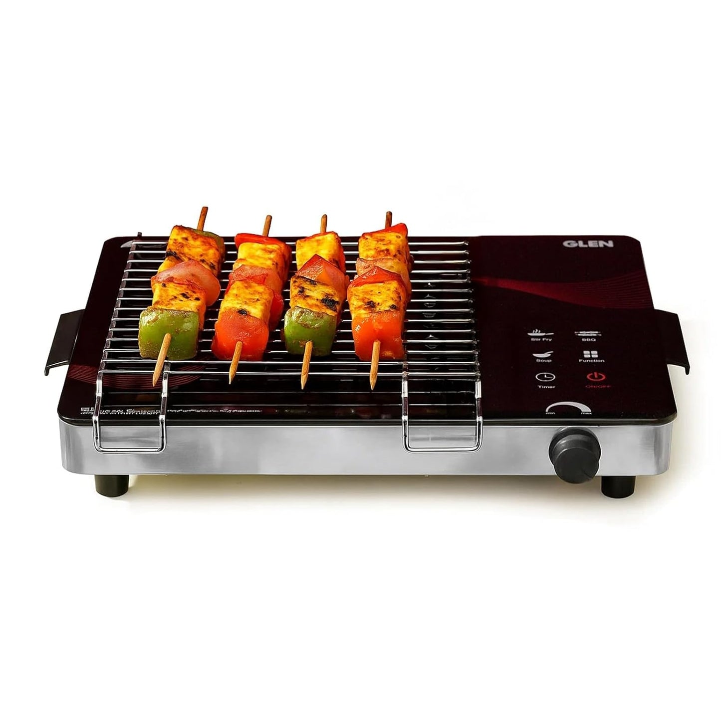 Glen SA3074IR Infrared Stove, 2000W, 3 Preset Cooking Functions (Black) 1.0 unit