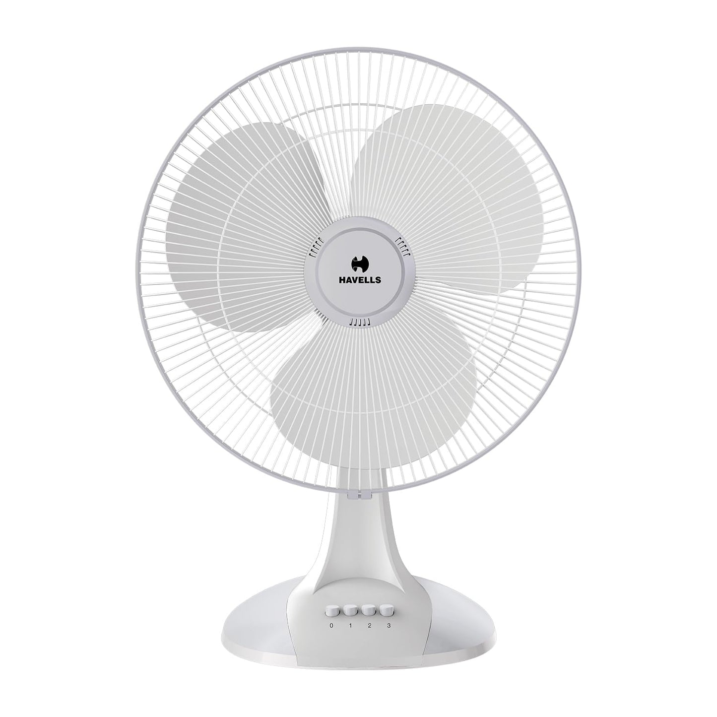 Havells Sameera 400mm High-Speed Table Fan for Powerful Airflow - White 1.0 Piece