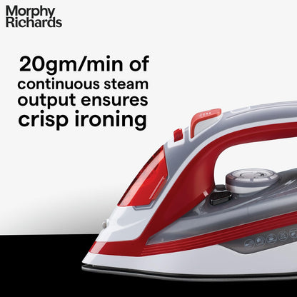 Morphy Richards Plastic Ultra Glide Steam Iron, 1600W (Multicolor) 1.0 unit
