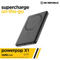 Nu Republic Magsafe Powerpop X1 Wireless Slim Power Bank Compatible with Fast Charging, 5000 mAh (Black) 1.0 Piece